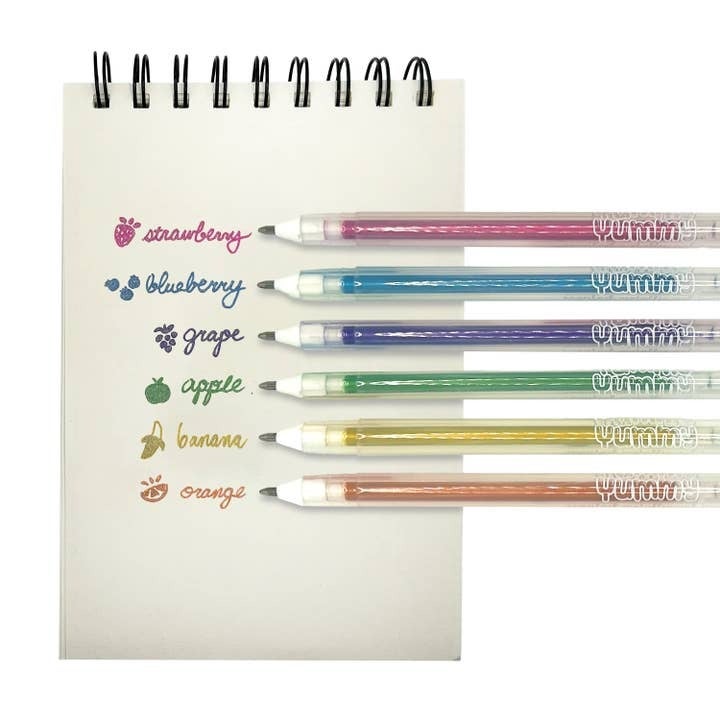 Yummy Yummy Scented Metallic Gel Pens
