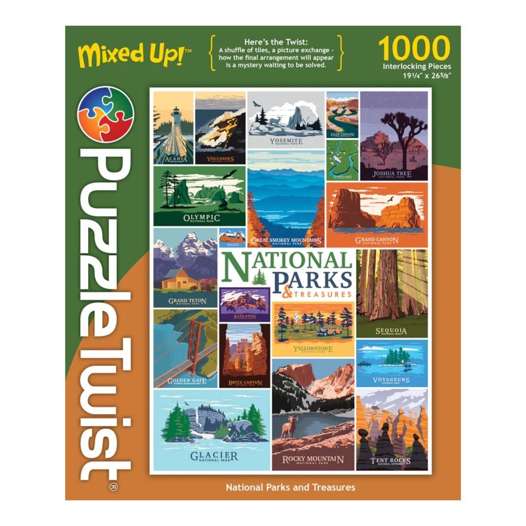 National Parks & Treasures - 1000 Piece Puzzle