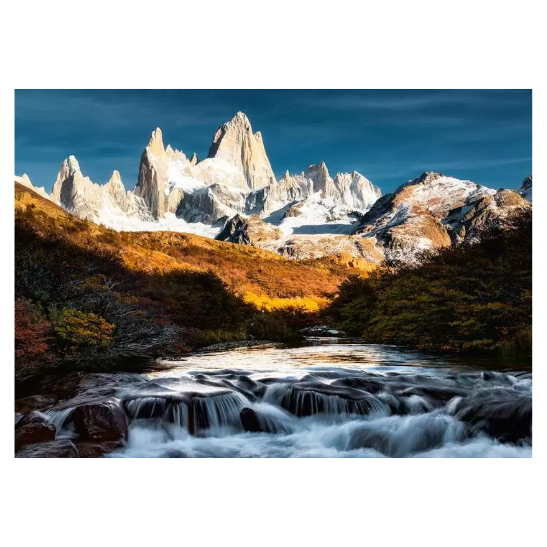 Puzzle - Mount Fitz Roy, Patagonia (Beautiful Mountains) 1000 Pc.