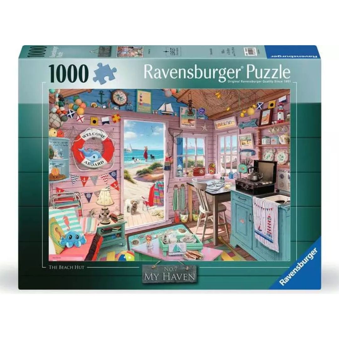 The Beach Hut (1000 Piece Puzzle)