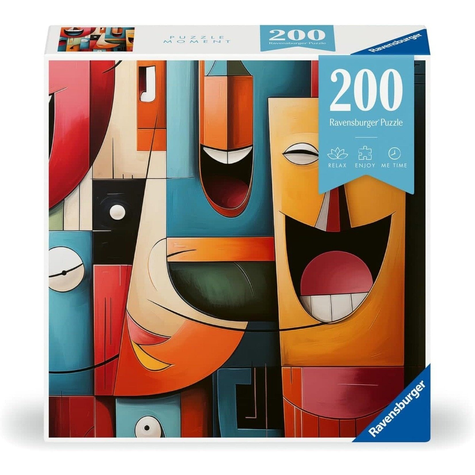 Puzzle - Happy Cubism (Puzzle Moments) 200 Pc.