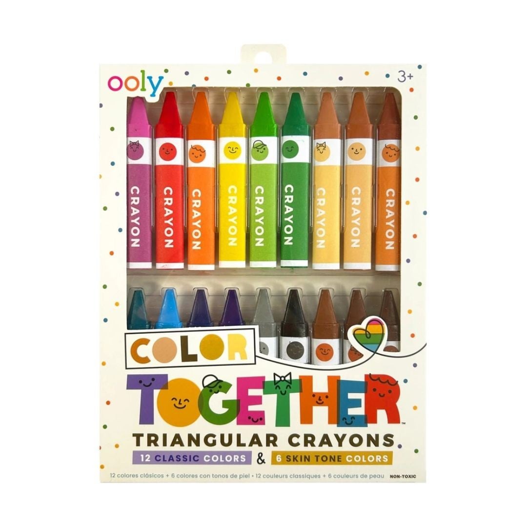 Color Together: Triangular Crayons