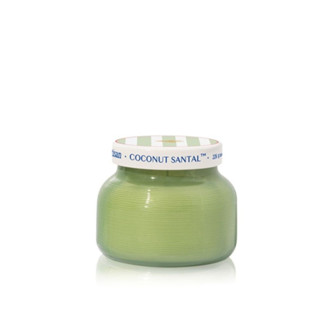 Artisan Caffe Capri™ Collection Coconut Santal Signature Jar Scented Candle