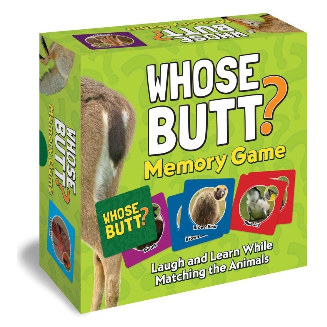 Whose Butt? Memory Game