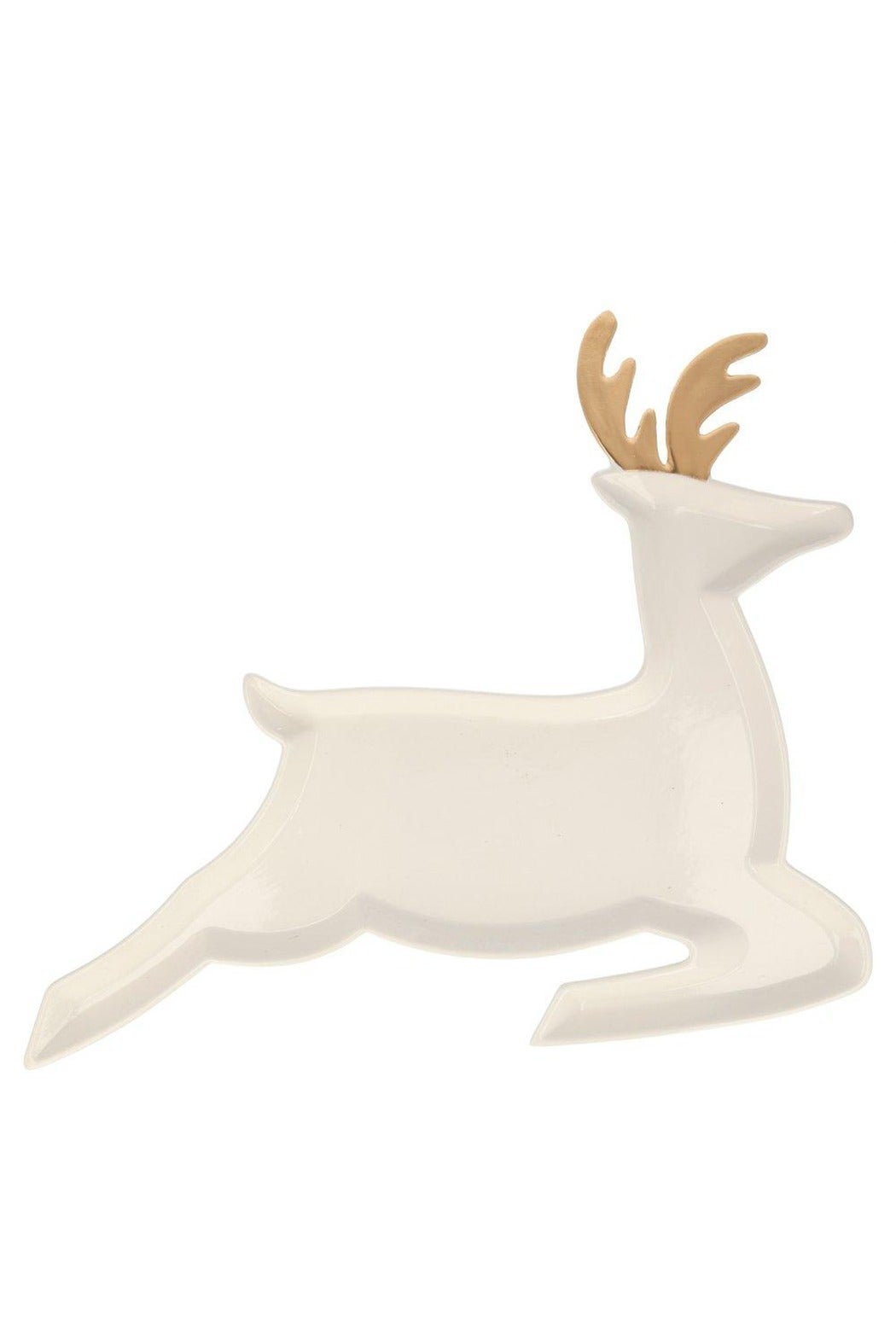 Meri Meri Porcelain Reindeer Plates White Pumpkin Studio